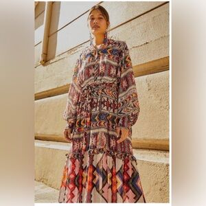FARM RIO Amulet Maxi Dress
